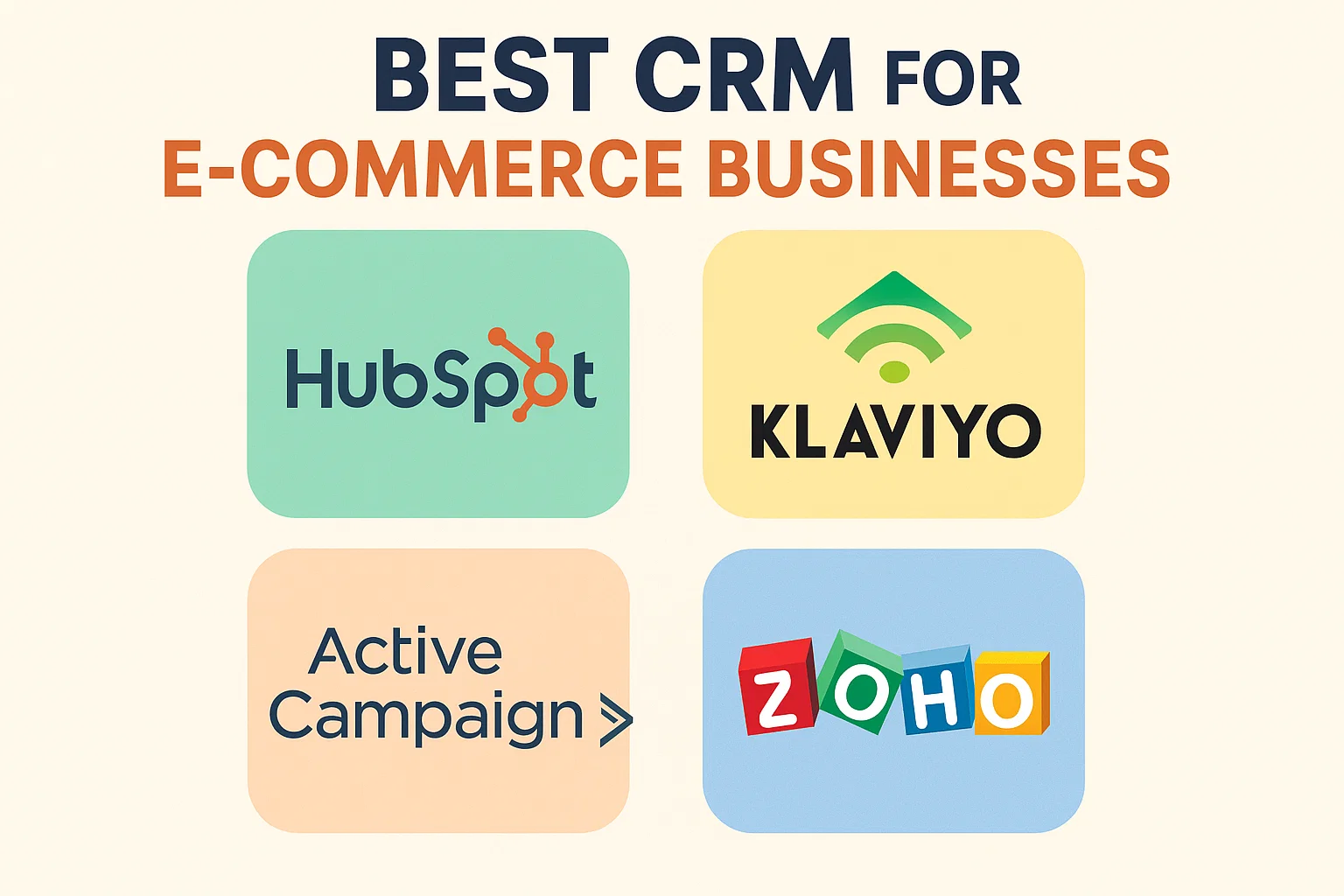 Best CRM for E-commerce Businesses Hero Image